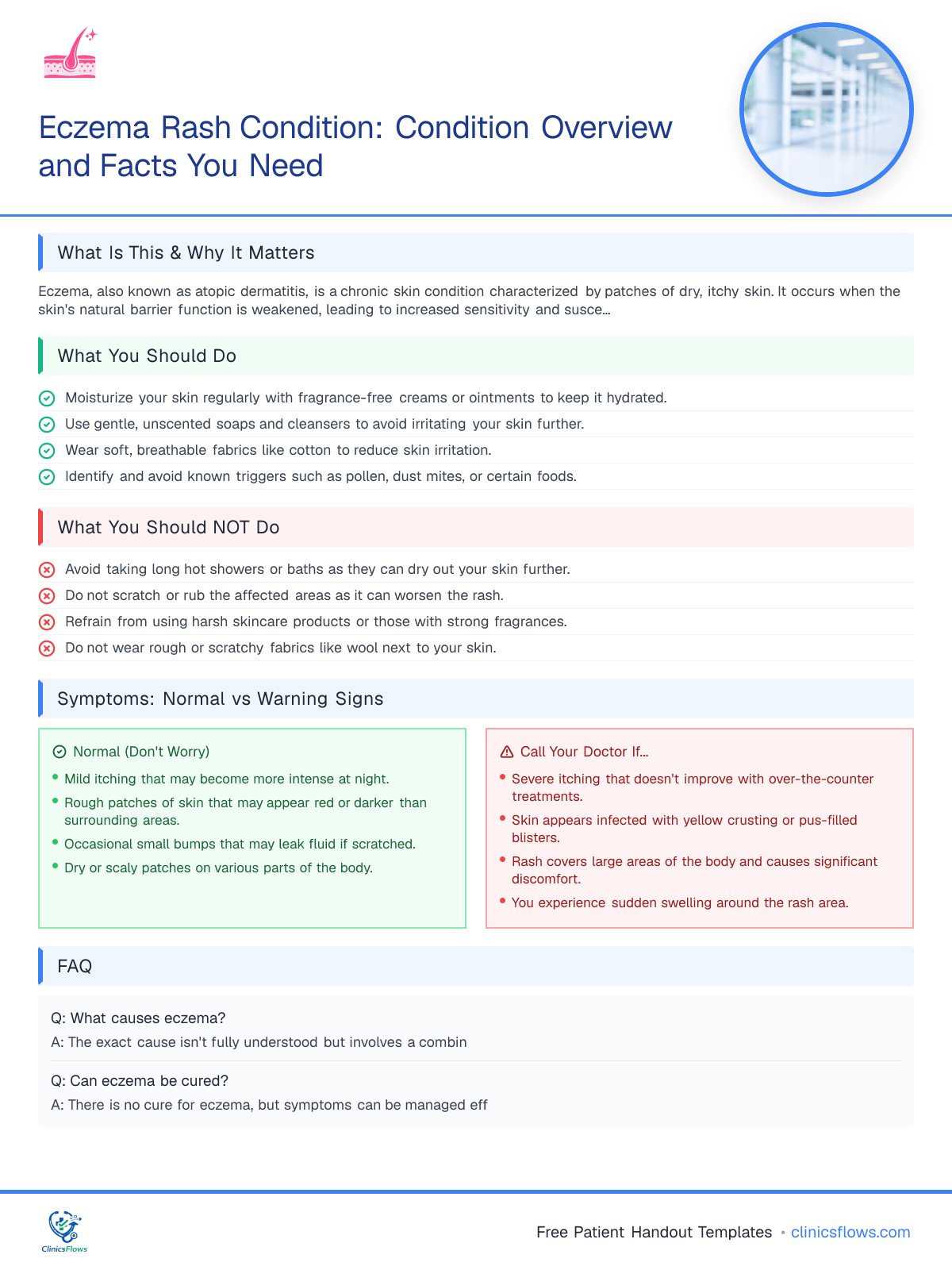 Eczema Rash Condition: Condition Overview and Facts You Need - patient handout preview